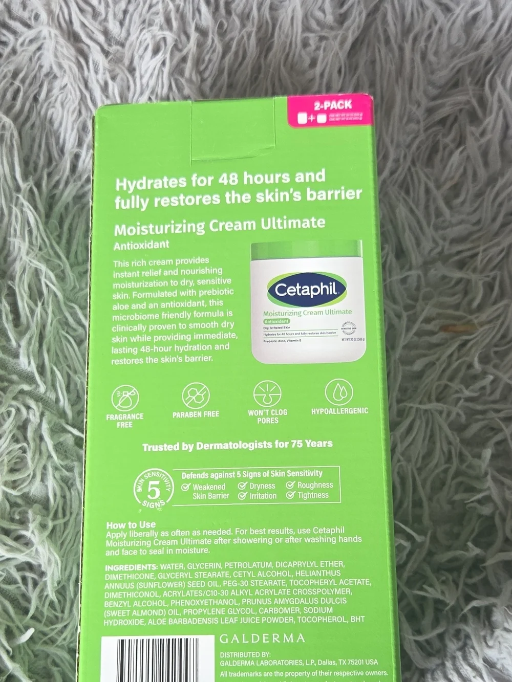 Moisturizing Cream Ultimate - Hydrating Cream (2 Pack)